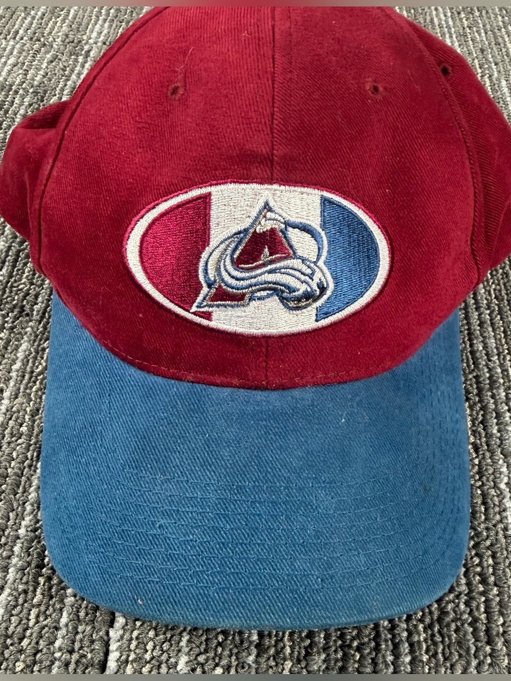 Starter Colorado avalanche vintage Suade adjustable NHL hat OSFA
